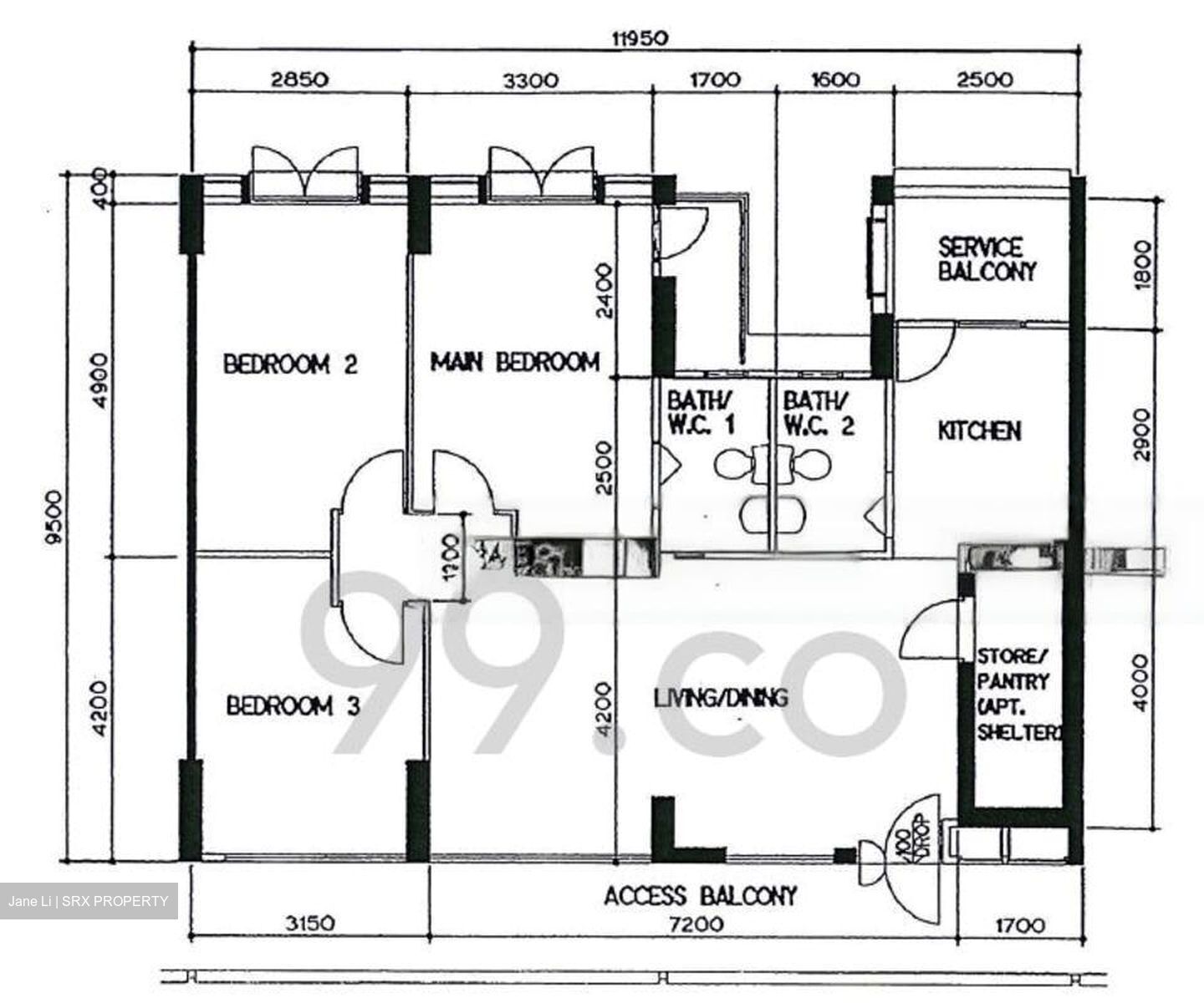 Blk 325 Sembawang Crescent (Sembawang), HDB 4 Rooms #446042941